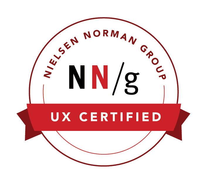 Nielsen Norman Group certification badge