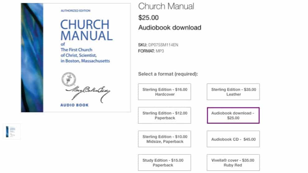 Case study — consolidated formats